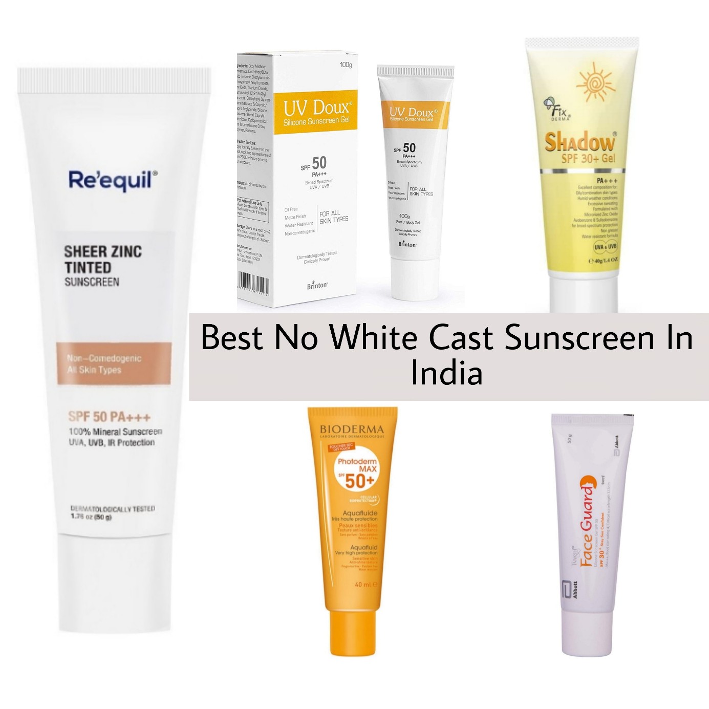 11 Best No White Cast Sunscreen In India For Every Skin Types